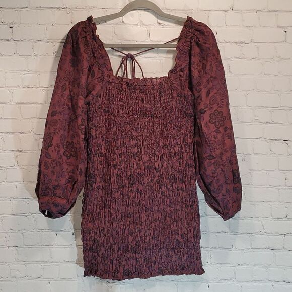 Free People smock it to me mini dress NWT - Picture 1 of 12
